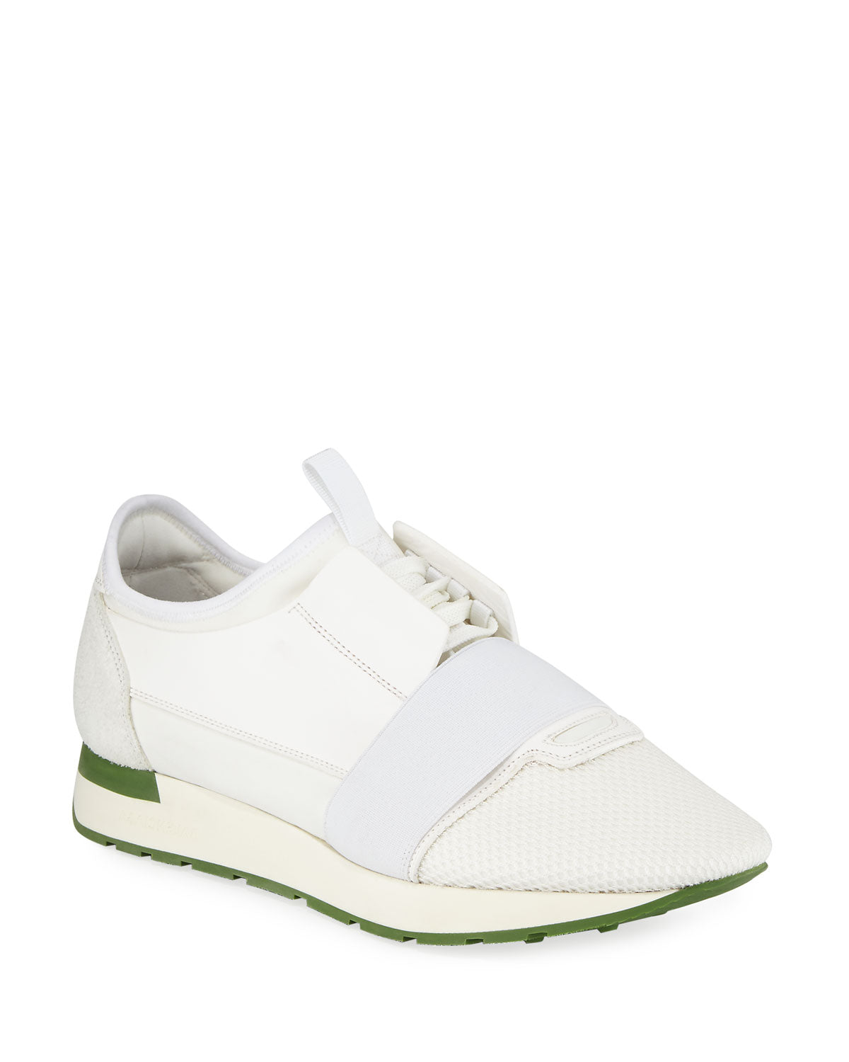 Balenciaga White Runner Race Sneakers Sz 45 12