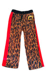 Versace Leopard Track Pants Sz XLarge