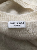 Saint Laurent YSL Palm Tree Mohair Sweater Sz L