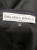 Emiliano Rinaldi EXCELSIOR Black Mesh Bodysuit Sz Sm