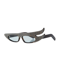 Gucci Flash Asymetrical Crystals Sunglasses