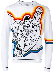 ICEBERG Superman Knit Sweater Sz XL