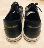 Dolce & Gabbana Roma Black Logo Sneakers Sz 11