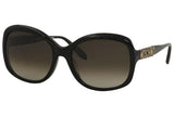 Moschino Vintage Gold/Black Butterfly Logo Sunglasses