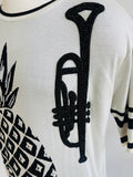 Dolce & Gabbana Pineapple Sweater Sz 52