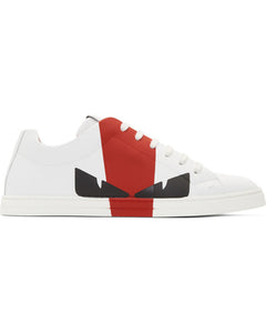 Fendi Bag Bugs Red/White Sneakers Sz 12